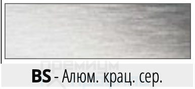 Алюминиевый квадратный профиль для плитки PROJOLLY SQUARE PJQBS06 2.7м 6мм цвет крацованный/шлифованный серебро Progress Profils