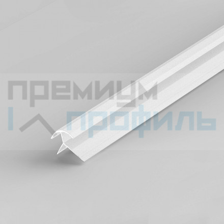 Алюминиевый Профиль(раскладка) для плитки ПО-12х12 белый муар 2,7 м.