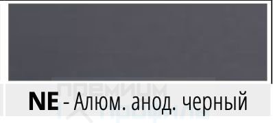Алюминиевый квадратный профиль для плитки PROJOLLY SQUARE PJQNE08 2.7м 8ммчерный матовый Progress Profils