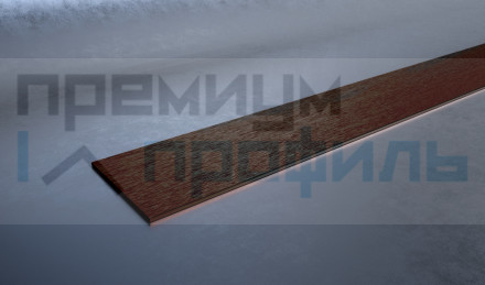 Полоса латунная старая бронза 15х1,5 мм (9200320) 2,7 м., шт