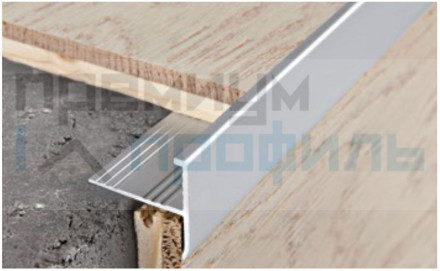 F образный для защиты ступеней алюминиевый PROTERMSTEP ALL PTSPAA 10 2.7м 10х10мм Progress Profils